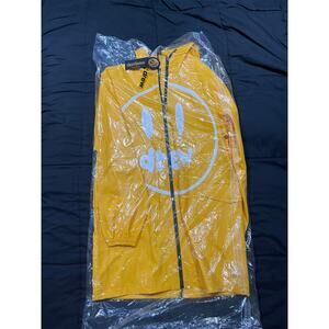Drew House Exclusive Yellow Painted Mascot Coat Retail $395